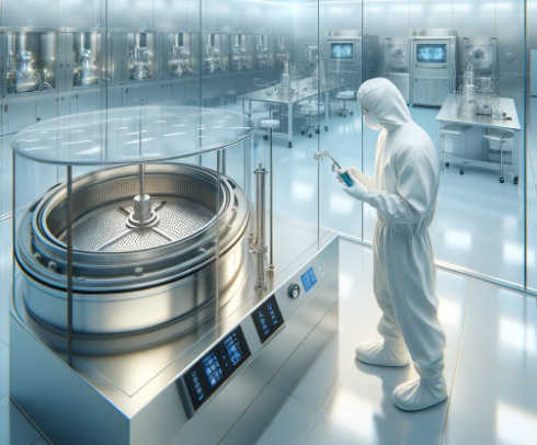 futuristic pharmaceutical manufacturing environment